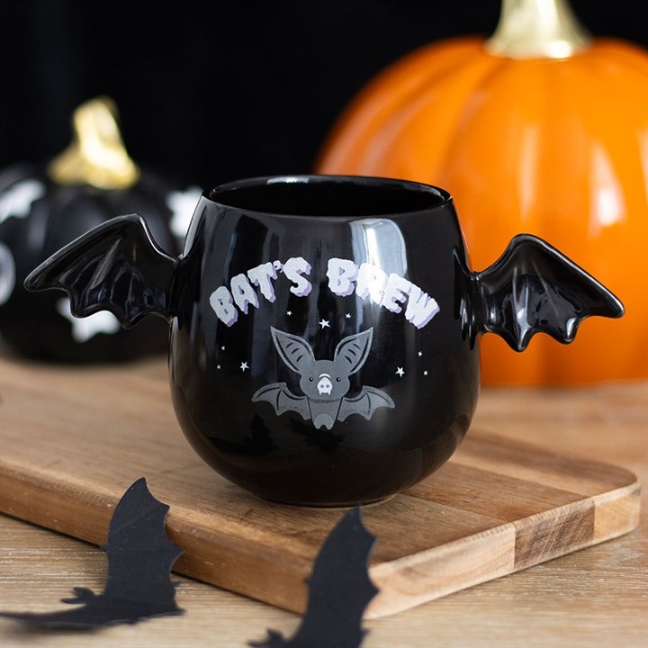 Bat's Brew Bat Wing Gothic Coffee Mug