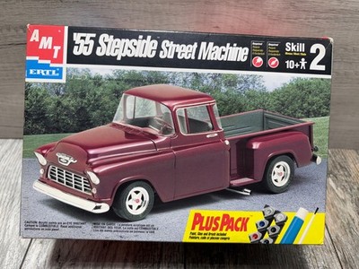 AMT Ertl 1955 Chevy Stepside Pickup Model Kit 6815  8598-1HD 1:25 Scale