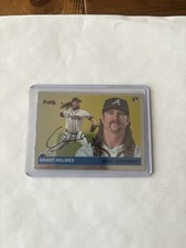 2025 Topps Chrome Platinum Grant Holmes Rookie Card #361. rookie card picture