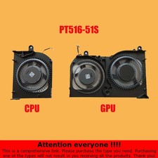 For ACER PT516-51S Predator Triton 500 SE Gaming Laptop CPU / GPU Cooling Fan US