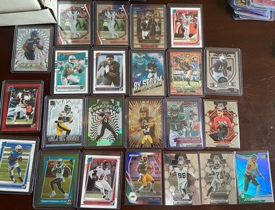 24 Card NFL Rookie Lot Ja Marr Chase Tua Pitts Parsons Pickett Walker RC