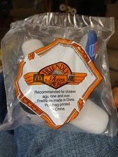 Vtg. 1995 United Airlines McDonald`s Happy Meal Toy Friendly Skies Plush Plane