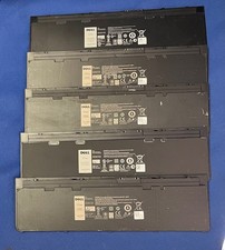Lot of 5 Dell 45Wh WD52H Battery For Latitude E7240 E7250 - BIOS "Excellent"