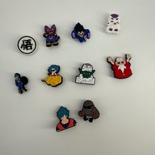 Dragon Ball Z Anime Character Shoe Charms Lot For Crocs lot of 10