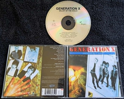 GENERATION X Valley of the Dolls UK cd 2002 2 extra tracks Billy Idol remastered