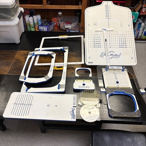 HoopMaster Embroidery Hoop Positioning System Machine Embroidery Tool ...