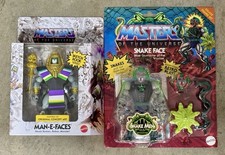 Masters of the Universe Origins Sketchbook Concept Art Man-E-Faces Unpunched