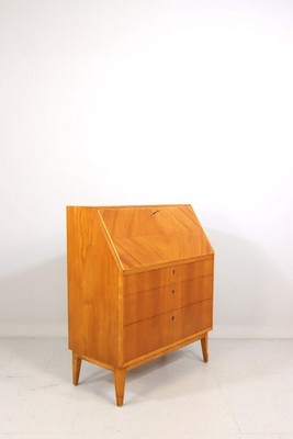 Mid Century Sekretär Vintage Schreibschrank 60er Jahre Retro Kommode Desk Cabine