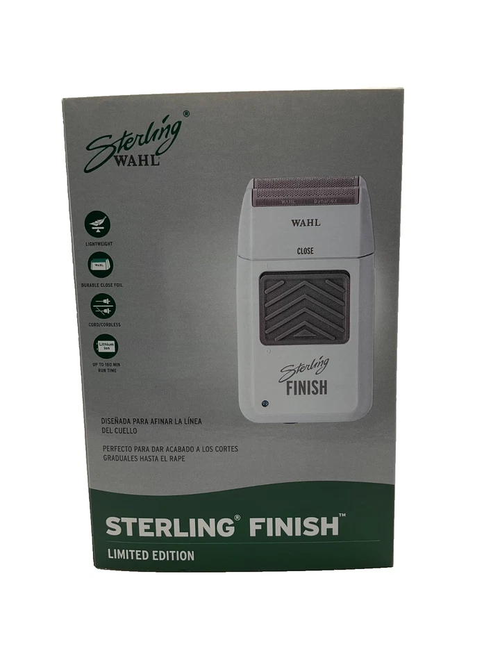 Wahl 8174 Sterling Finish White Shaver Limited Edition NEW - Image 3 of 4