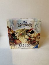 Disney Lorcana TCG Fabled Illumineer's Trove New Factory Sealed