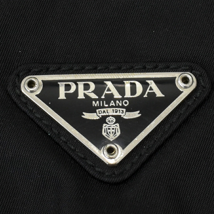 PRADA Shoulder Bag crossbody triangular plate tri… - image 9