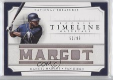 2017 National Treasures Timeline Rookie Materials /99 Manny Margot Manuel 0g4