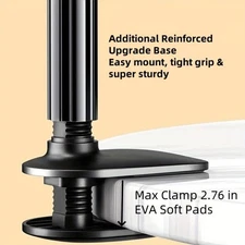 Updated Gooseneck Tablet Holder Stand For Bed 39.4inch Adjustable Flexible Arm T