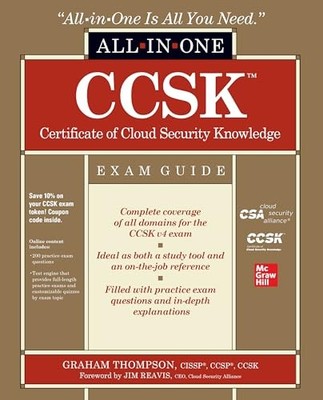 CCSK Certificate of Cloud Security Knowledge All-in-One Exam Gui