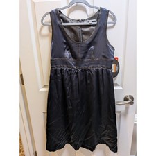 Proenza Schouler for Target Silk Dress Navy Blue Sleeveless Size 11 Deadstock