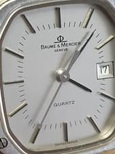 Baume & Mercier Geneve Quartz Montre Femme Horlogerie Luxe Suisse Vintage