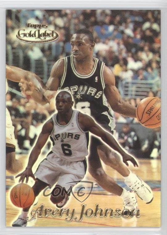1999-00 Topps Gold Label Class 1 Avery Johnson #72 0q3