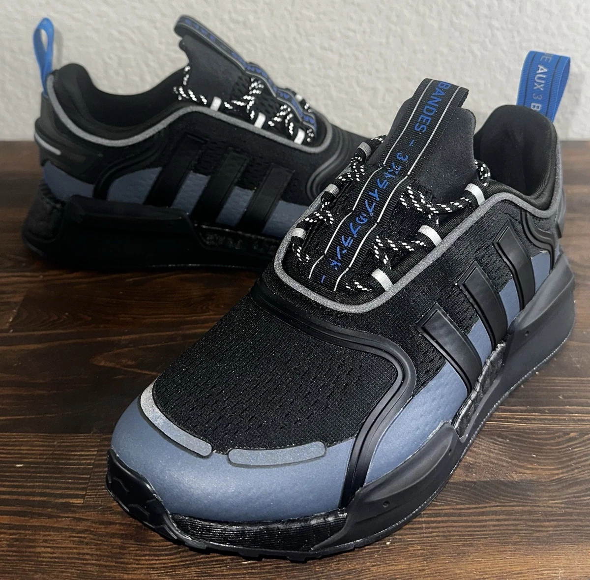 adidas NMD_V3 Black Blue Metallic for Sale | Authenticity Guaranteed | eBay
