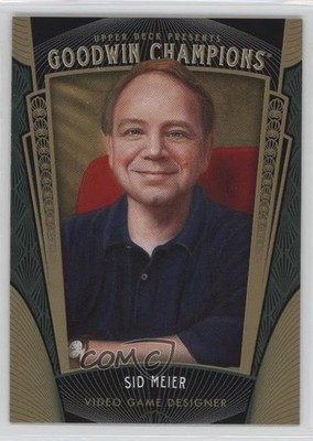 2015 Upper Deck Goodwin Champions Sid Meier #62 6n0