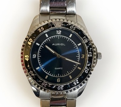 Auriol Men's Quartz Watch 40mm Dial Stainless Steel 160mm-200mm Strap