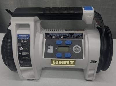 HART 20-Volt Cordless Dual Function Digital Inflator (Battery Not Included)