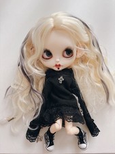 Custom ICYDOLL with Designer Outfit  Removable Animal Ears OOAK