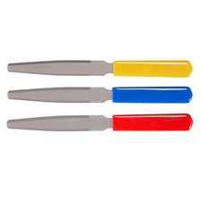 3-Pack Double Edge Guitar Nut Slotting File 10-46 Guitar Nut Files Luthier Tool