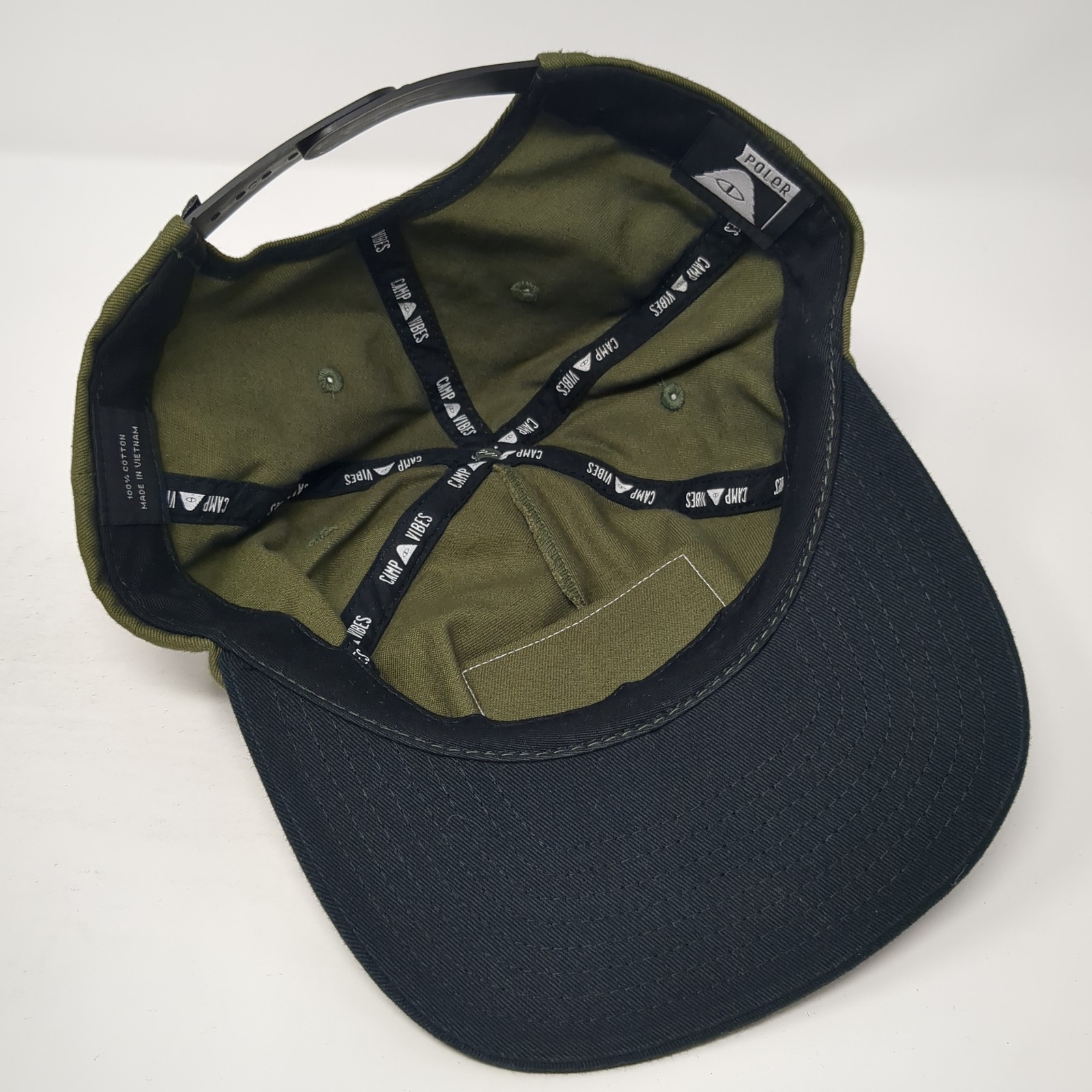 Poler Patch Snapback Hat Green One Size Adjustabl… - image 7