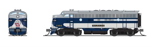 N EMD F7 A/B WAB 1104/1104B Para4 con SD | Zustand: New