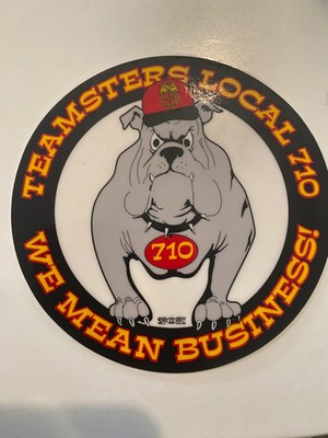 Teamsters Local 710 Window Decal 