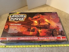 Tonka Legions of Power, Tech Dynasty Commandos of Konn. Parts, pieces lot.