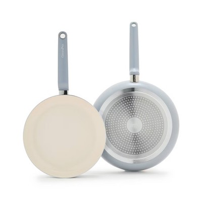 GreenPan Rio Advanced 2pc (10'' and 12'') Ceramic Nonstick Fry Pan Set