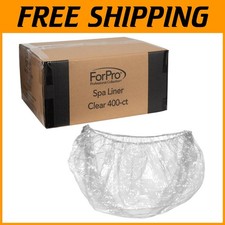 Spa Liners for Pedicure Spas, Clear, 400-Count
