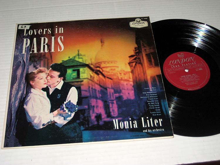 MONIA LITER & ORCH. Lovers In Paris LONDON UK Pressing | eBay