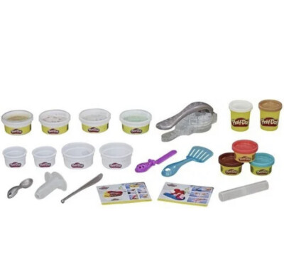 Play-Doh -Kitchen Creations Rollzies -Rolled Ice Cream Set -Color