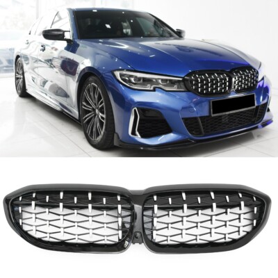 Grille Grille chrome Black Diamond Style for BMW 3 Series G20 G21 | 2019-2022