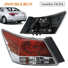 For Honda Accord 2008-2012 Driver Left Side Tail light Lamp Assembly w/ bulbs