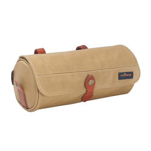 TOURBON Bike Saddle Bag Canvas Bicycle Handlebar Shoulder Pack Choose Color - Picture 13 of 40