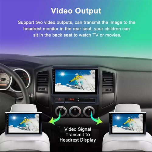 For Toyota Tacoma 2005-2013 Android 13 Car Stereo CarPlay GPS Navi WiFi BT Radio - Picture 10 of 13