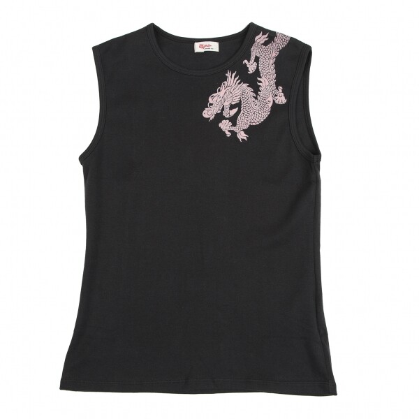 VIVIENNE TAM Dragon Flocky Print Tank Top Size 1(K-127610