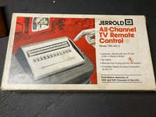 Vintage NOS Jerrold Remote TV Control Model TRC 82-3 82 Channel Japan