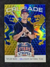 Taylor Ward 2015 Panini USA Stars and Stripes Crusade Rookie  LA Angels