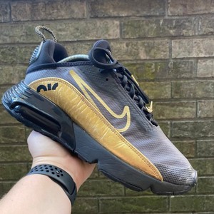 Nike Air Max 2090 Black Metallic Gold Size 10 | eBay