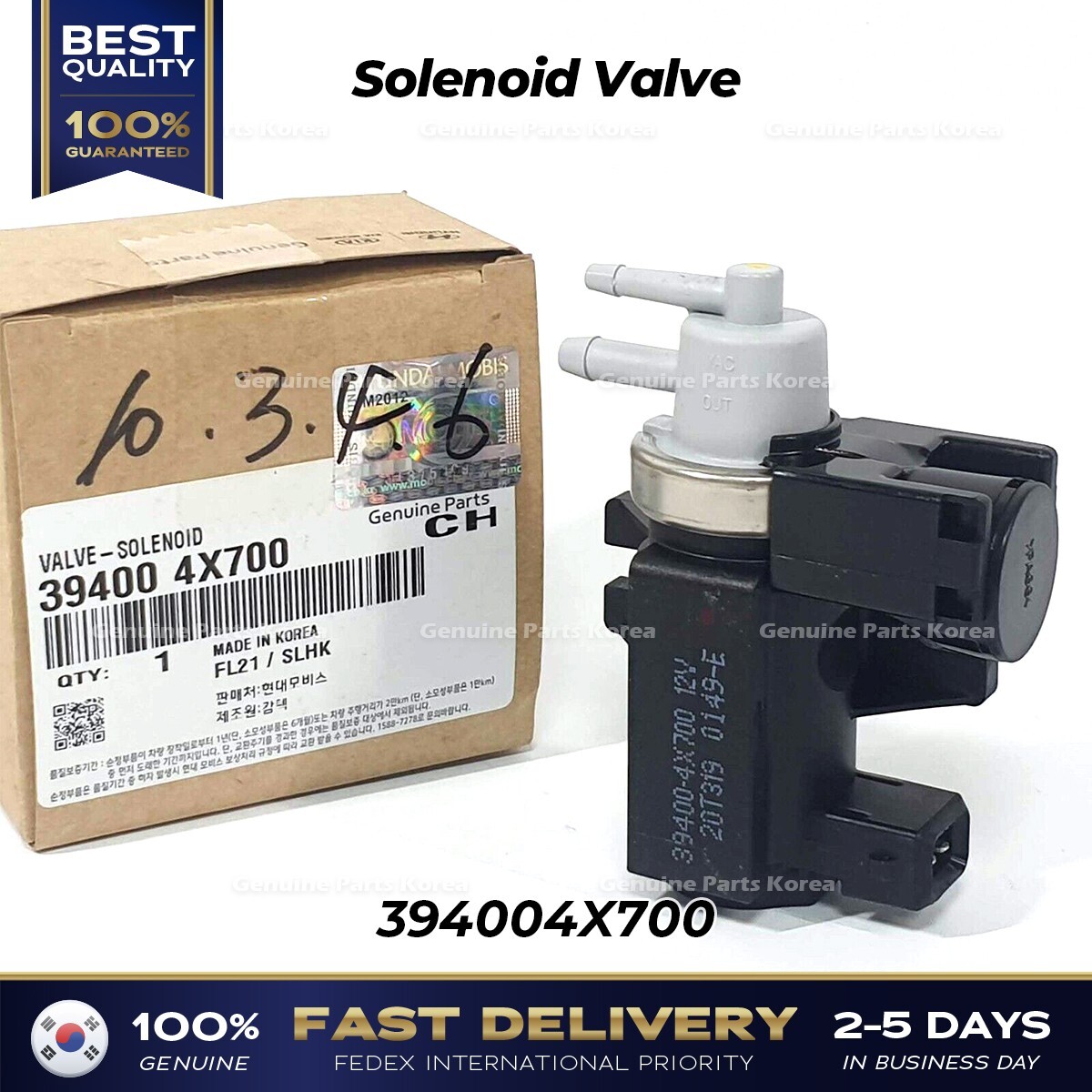 ⭐Genuine⭐ Solenoid Valve 394004X700 for Hyundai Terracan | eBay