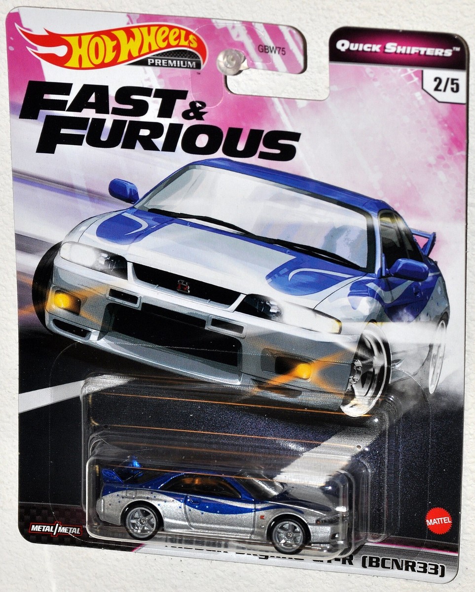 ミニカー Hot wheels Premium FAST & FURIOUS GT-R Amazon.com: HOT Wheels Fast & Furious Premium Fast Imports