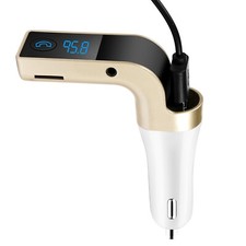New Car FM Transmitter - USB Charger, Hands-Free Call, MP3 Player