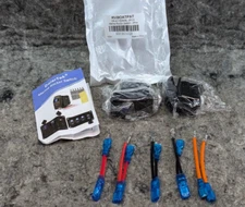 RVBOATPAT 2PCS Marine Boat Rocker Switch 12V 20A,Light Bar Switch Blue LED Light