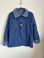 Amber 18 Women’s Blue Fleece Lined Warm Jacket Coat New