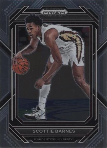 2023-24 Panini Prizm #24 Scottie Barnes Prizms Red White Blue