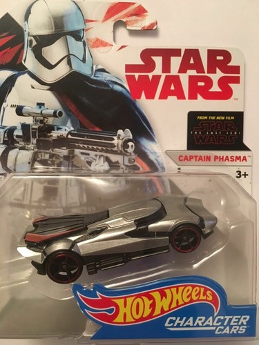 LOT OF 6 | Disney Star Wars: The Last Jedi Hot Wheels Character Cars #7 - Picture 4 of 6